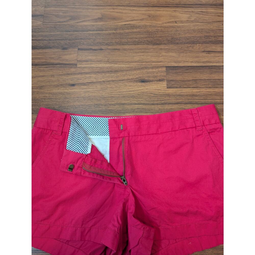J.Crew Broken In Chinos Size 10 Fuschia Pink Cotton Preppy Barbiecore Minimalist - Picture 3 of 7